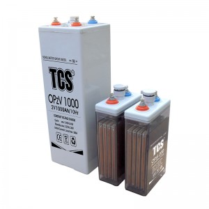 opzv, TCS Solar power backup, ups batteri