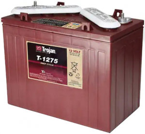 Trojan T1275 12 voltos, 150 AH mélyciklusú akkumulátor – 4 csomag