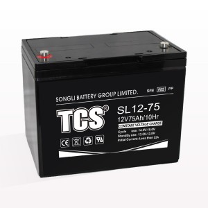 Storage battery middle size battery SL12-75