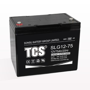TCS Akumulátorová gelová baterie SLG12-75