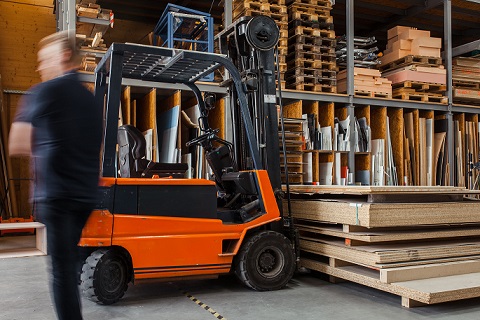 batré forklift